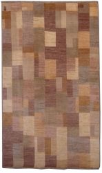 6’4”X9’7” Rug Gabbeh Design made with vegetable dyes