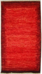 3’1”X5’1” Rug Gabbeh Design made with vegetable dyes