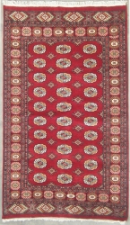 4’2”X6’1” Rug Pak Mori Bokhara