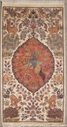 3’1”X5’1” Rug Pak Persian Hunting shakargha