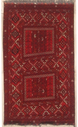 5’5”X8’1” Rug Caucasian Tribal Design