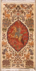 3’0”X5’1” Rug Pak Persian Hunting shakargha