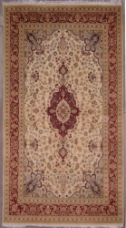 6’1”X9’5” Rug  Pak Persian kashan Design