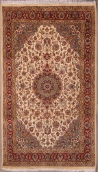 4’2”X6’7” Rug  Pak Persian kashan Design