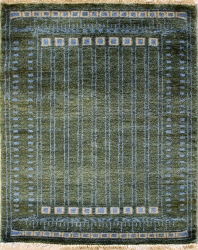 2’1”X2’11” Rug  Gabbeh Design made with vegetable dye