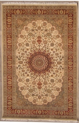 6’0”X9’1” Rug  Pak Persian kashan Design