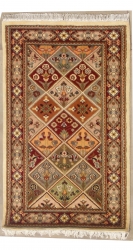 2’6”X4’4” Rug  Pak Persian Bakhtiari Design