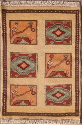 2’7”X4’2” Rug Pak Bakhtiari