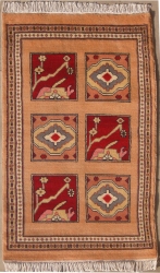 2’5”X4’3” Rug Pak Bakhtiari