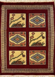 2’6”X4’1” Rug Bakhtiari