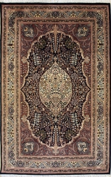 4’5”X7’1” Rug Pak Persian Design Blue Color