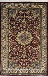 3’1”X5’2” Rug Pak Persian Design Red, Rust Color