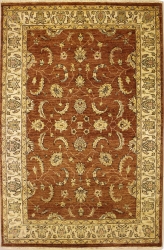 5’11”X9’0” Rug Ziegler Chobi Design Rust Color