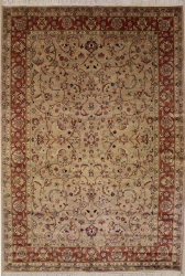 6’1”X8’11” Rug Pak Persian Beige Color