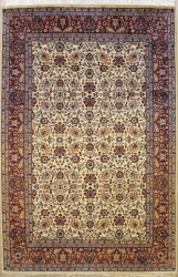 6’1”X9’1” Rug Pak Persian Mahal Design Ivory Color