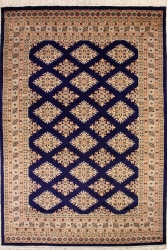 4’1”X6’3” Rug Pak Jaldar Royal Blue Color