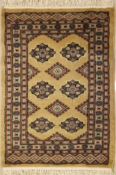 2’2”X3’0” Rug Pak Jaldar Design Gold Color