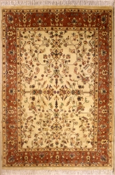 4’6”X6’7” Rug Floral