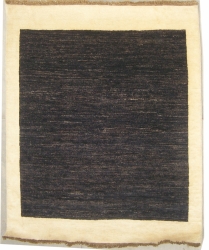 4’5”X4’5” Rug Gabbeh Design made with vegetable dyes