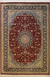 8’2”X10’1” Rug Floral