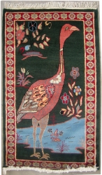 1’11”X3’1” Rug Pak Persian Hunting Shakargha