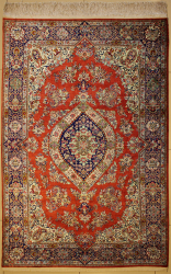 4’2”X6’7” Rug Floral (Special Quality)
