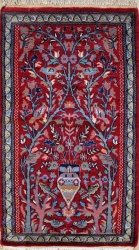 2’0”X3’9” Rug Pictorial Hunting Shikargah