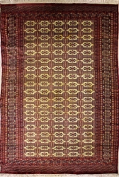 6’7”X10’6” Rug Bokhara Jaldar (Old Rug)